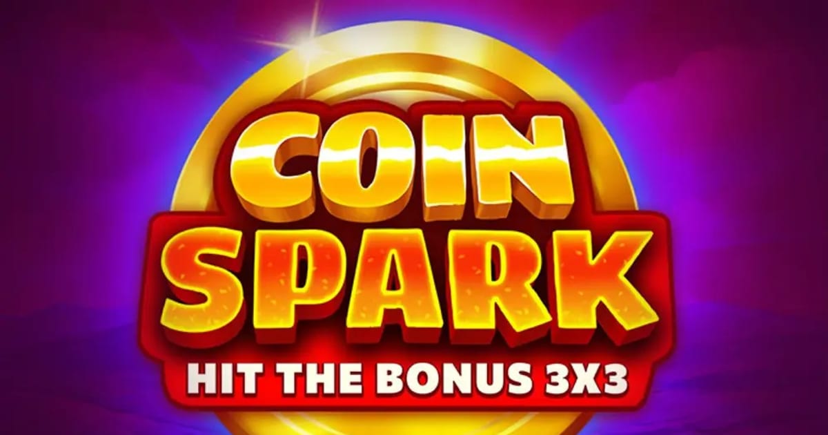 Coin Spark slot by CROCO Games — game artwork
