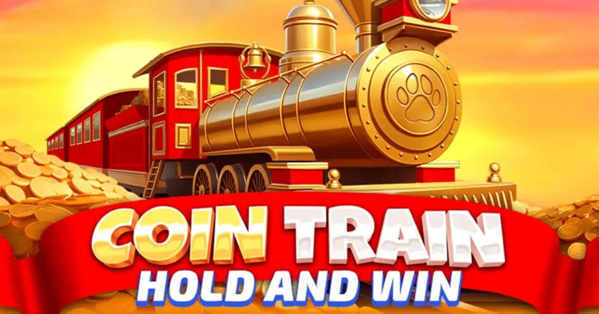 Coin Train slot by CROCO Games — game artwork